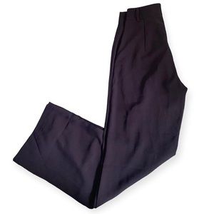 Navy blue trousers